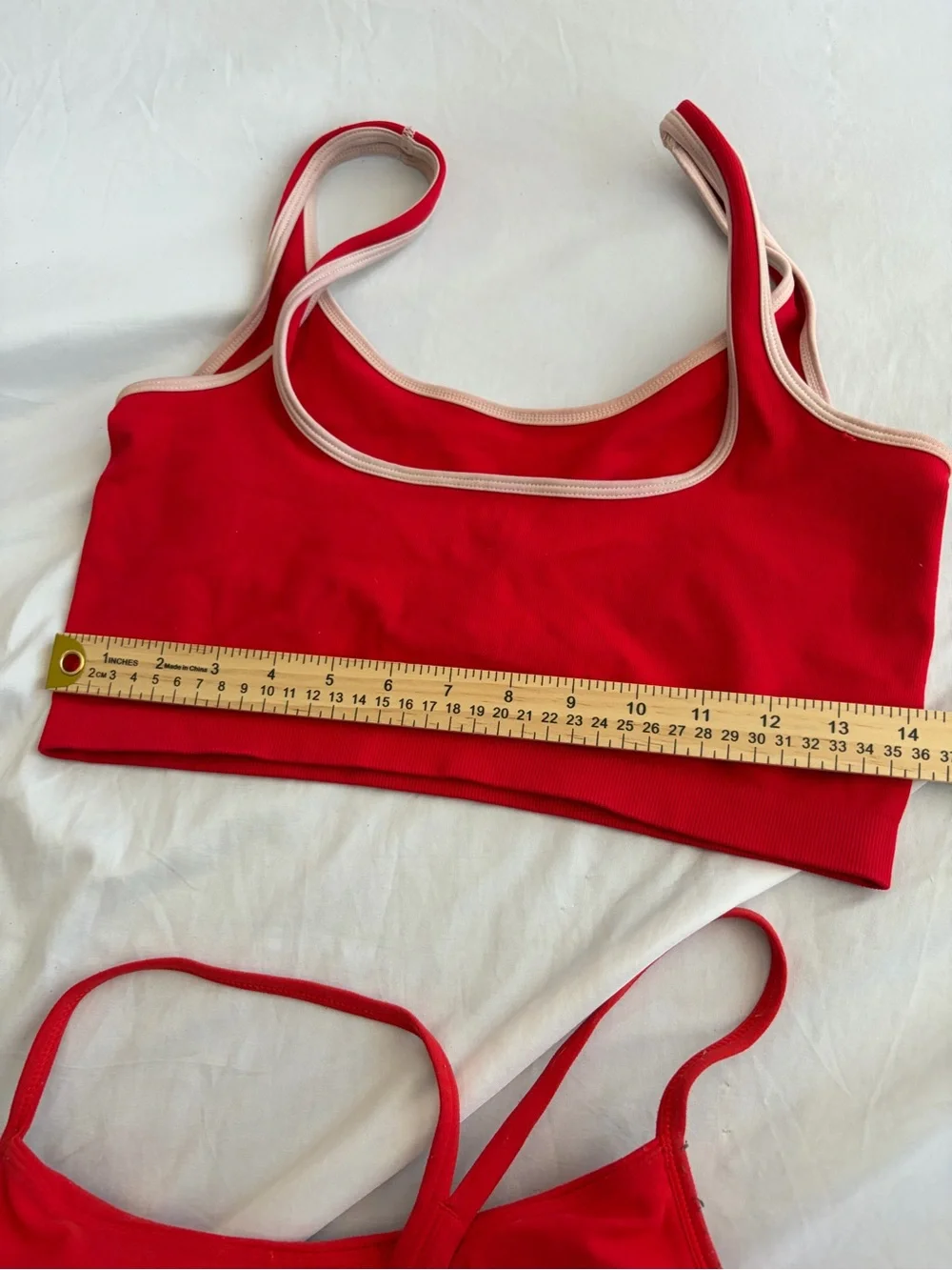 Sports Bra Lot of Two - Red- Women’s Size Small